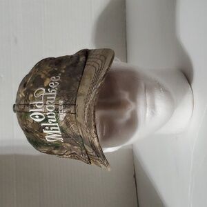 Old Milwaukee beer camo hat promo hat